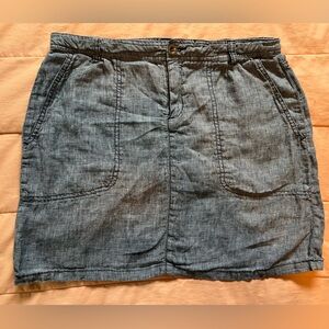 Hornytoad denim skirt